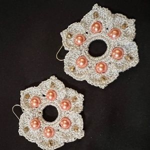 Crocheted Earrings (handmade)